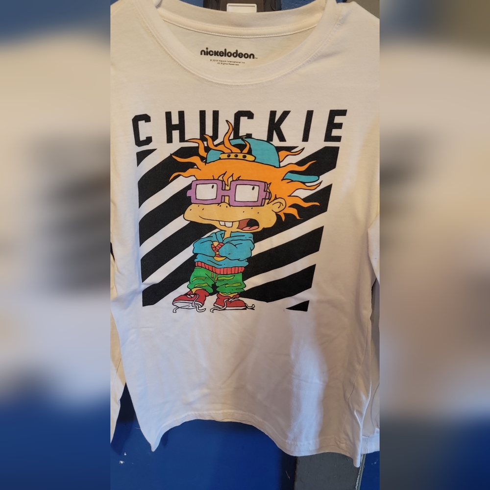 Nickelodeon rugrats chuckie long sleeve shirt